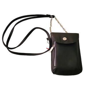 Apt. 9 Safe Keeper RFID-Blocking Wallet Mari Crossbody Silver Accents (NWT)